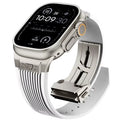 Sport Rubber Band for  Watch Ultra 3 2 49Mm Series 11 10 46Mm Soft Strap for Iwatch 9 8 7 6 5 4 SE 3 44Mm 45Mm Bracelet